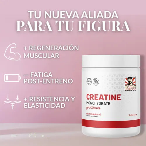 Suplemento de creatina para mujer - para crecimiento muscular magro, recuperación - additional image 7