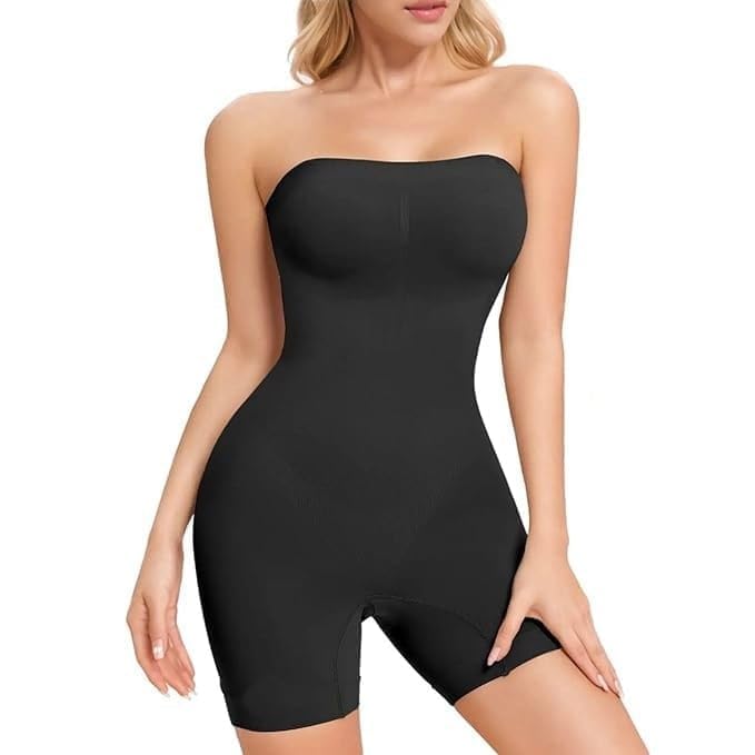 Faja moldeadora sin tirantes con control de abdomen negro M/L - additional image 3
