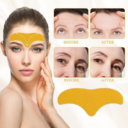 Parches Antiarrugas Faciales de Silicona Médica Zarvion (10 Piezas) – Tratamiento Reutilizable Efecto Lifting Instantáneo