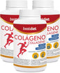 Colágeno Hidrolizado (120 Comprimidos) – Fórmula Avanzada con Magnesio, Calcio, Vitamina C y Silicio Orgánico | Salud Articular, Ósea y Antiedad