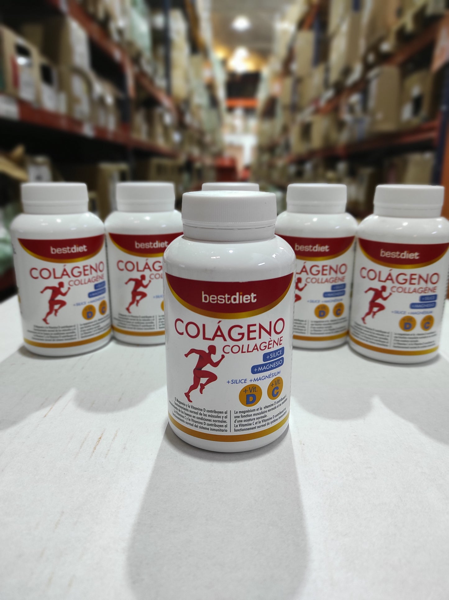 Colágeno Hidrolizado (120 Comprimidos) – Fórmula Avanzada con Magnesio, Calcio, Vitamina C y Silicio Orgánico | Salud Articular, Ósea y Antiedad