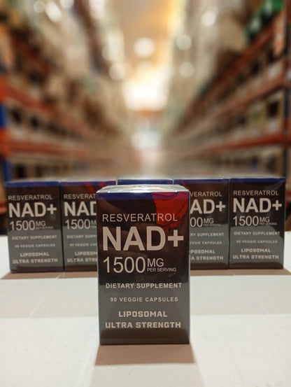 Suplemento liposomal NAD+ con resveratrol - additional image 1