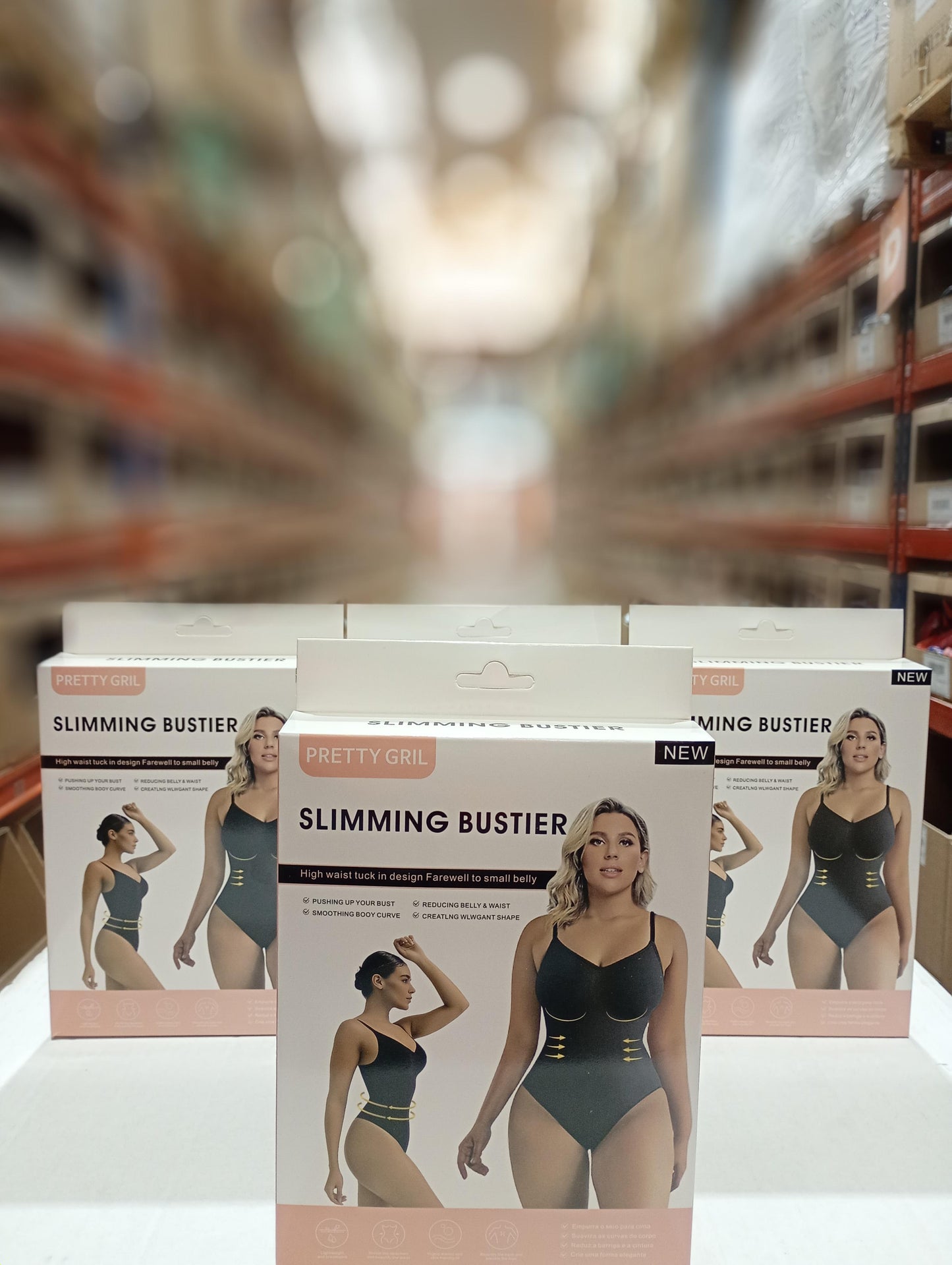 Body reductor de cintura beige M/L - additional image 4