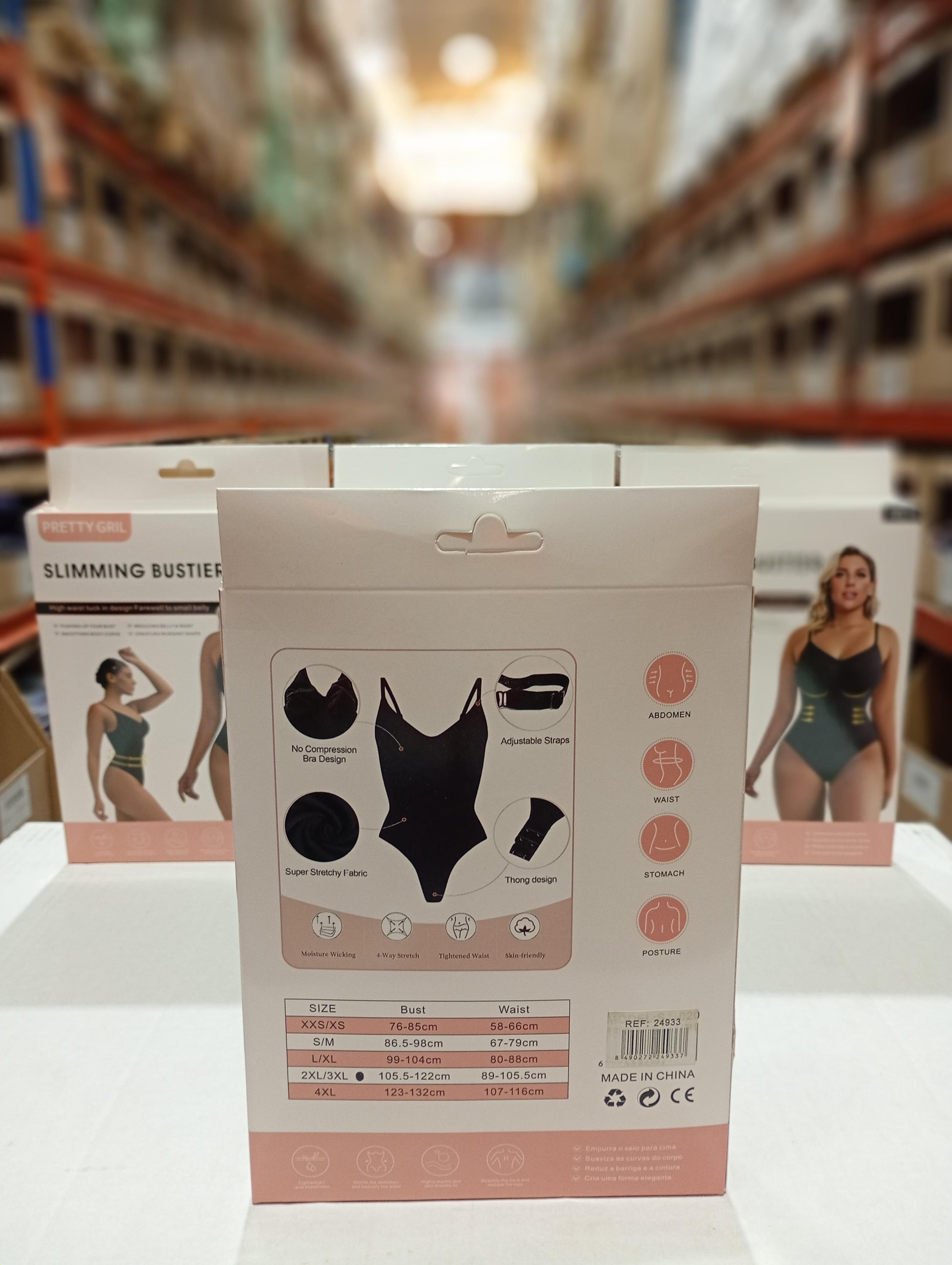 Body reductor de cintura negro XL/XXL - additional image 5